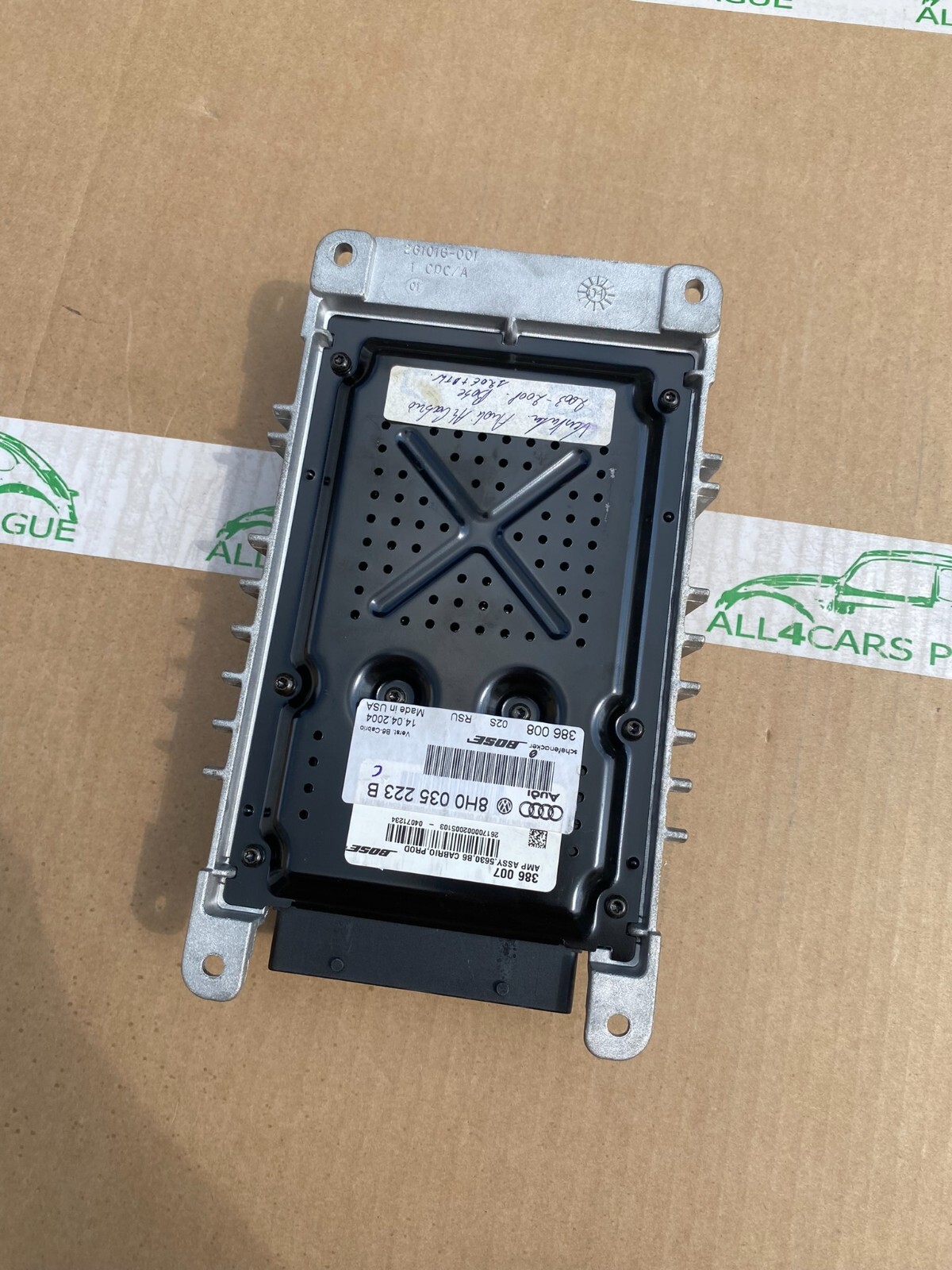 AUDI A4/S4 VERSTÄRKER BOSE SOUNDSYSTEM SOUND 8H0035223B ORIGINAL AUDI BOSE TEIL - Obrázek 8