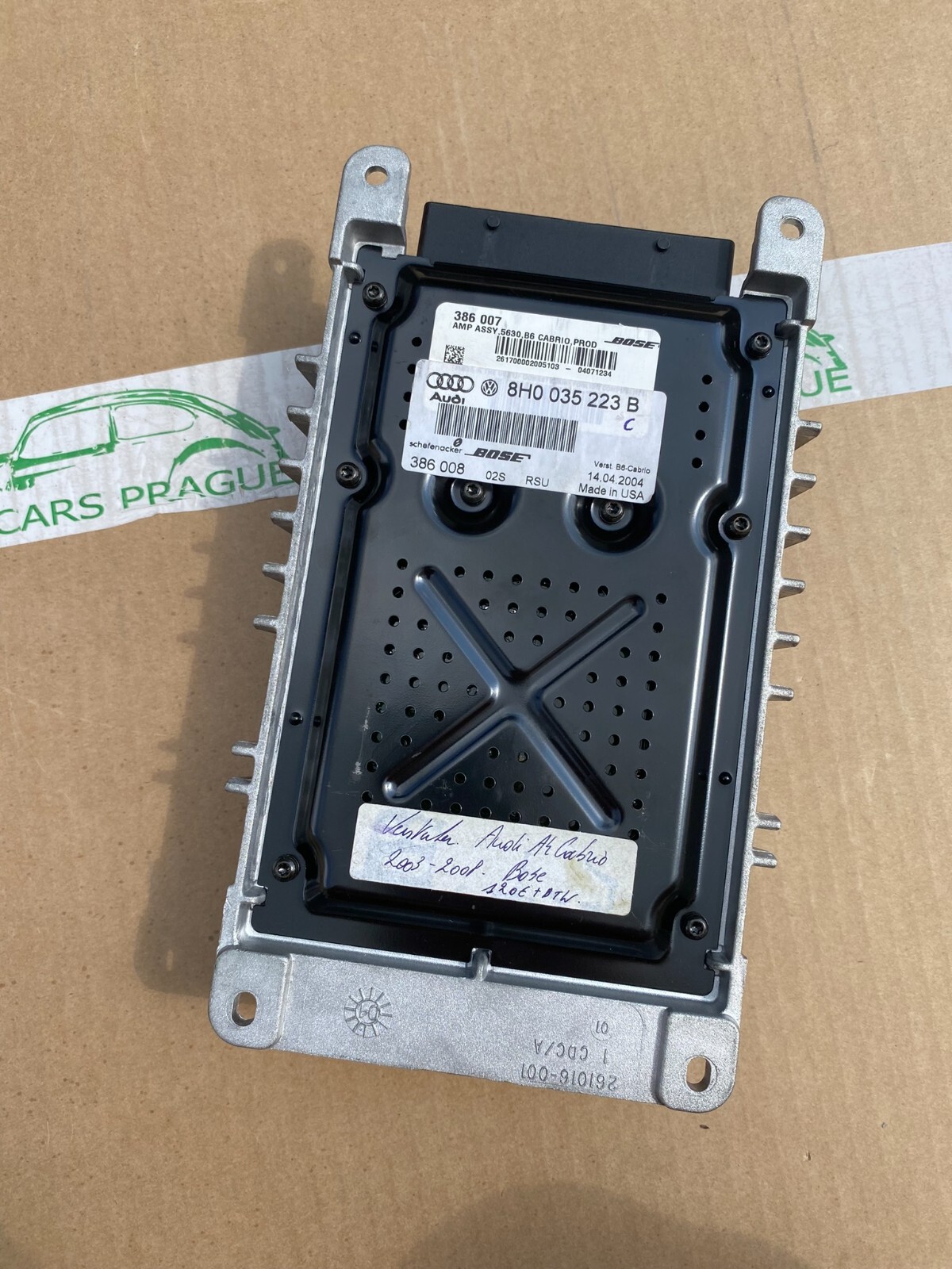 AUDI A4/S4 VERSTÄRKER BOSE SOUNDSYSTEM SOUND 8H0035223B ORIGINAL AUDI BOSE TEIL - Obrázek 9