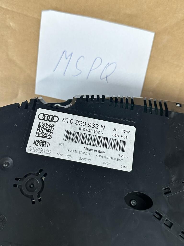 AUDI A5 KOMBIINSTRUMENT 8T0 920 932 N KM :NUR 22 KM - Obrázek 12