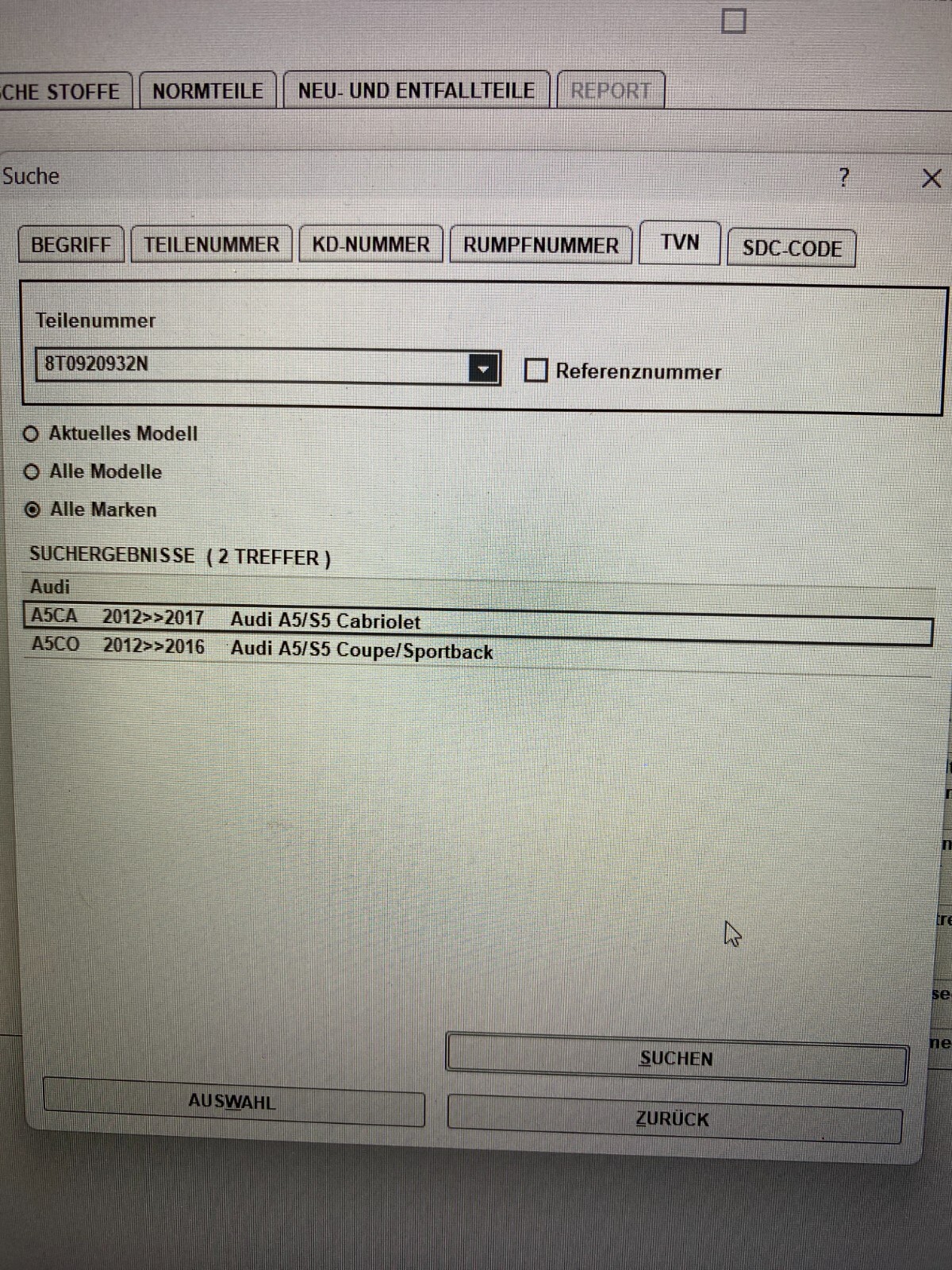 AUDI A5 KOMBIINSTRUMENT 8T0 920 932 N KM :NUR 22 KM - Obrázek 13