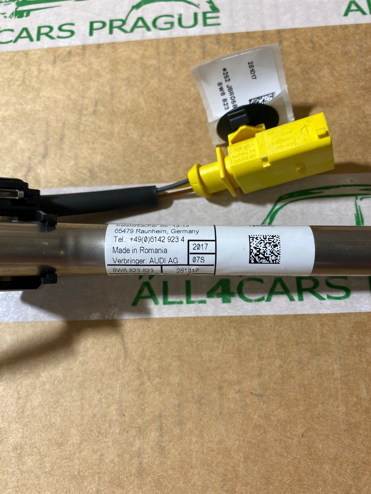 AUDI A5/S5/RS5 AUSLOSER FUR FUSSGANGER SCHUTZ 8W6823823 ORIGINAL NEU!!!! - Obrázek 5