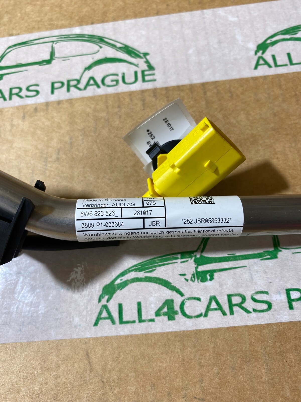 AUDI A5/S5/RS5 AUSLOSER FUR FUSSGANGER SCHUTZ 8W6823823 ORIGINAL NEU!!!! - Obrázek 6