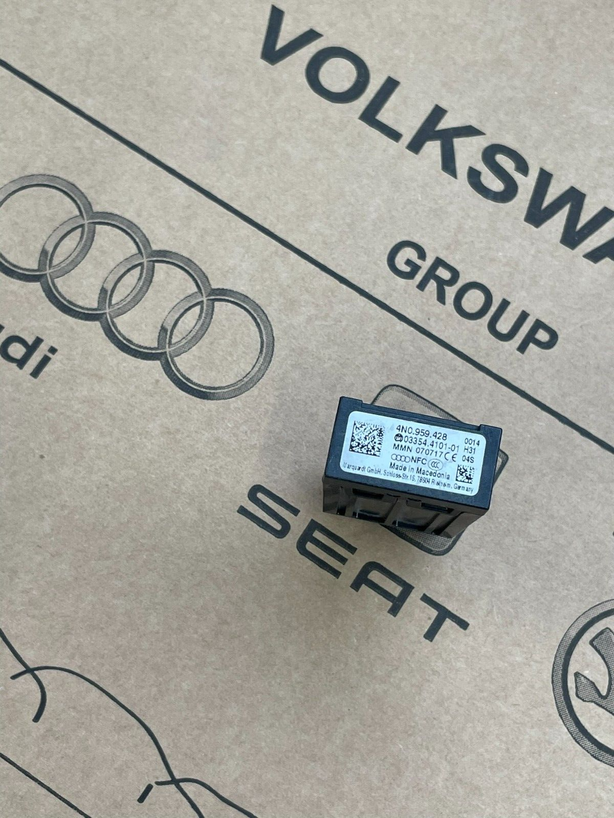 AUDI A6,A7,A7,Q8 STEUERGERÄT FÜR NAHFELD KOMMUNIKATION (NFC) 4N0959428 Fast Neu - Obrázek 11