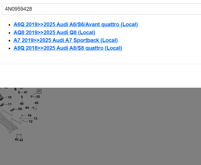 AUDI A6,A7,A7,Q8 STEUERGERÄT FÜR NAHFELD KOMMUNIKATION (NFC) 4N0959428 Fast Neu - Obrázek 5