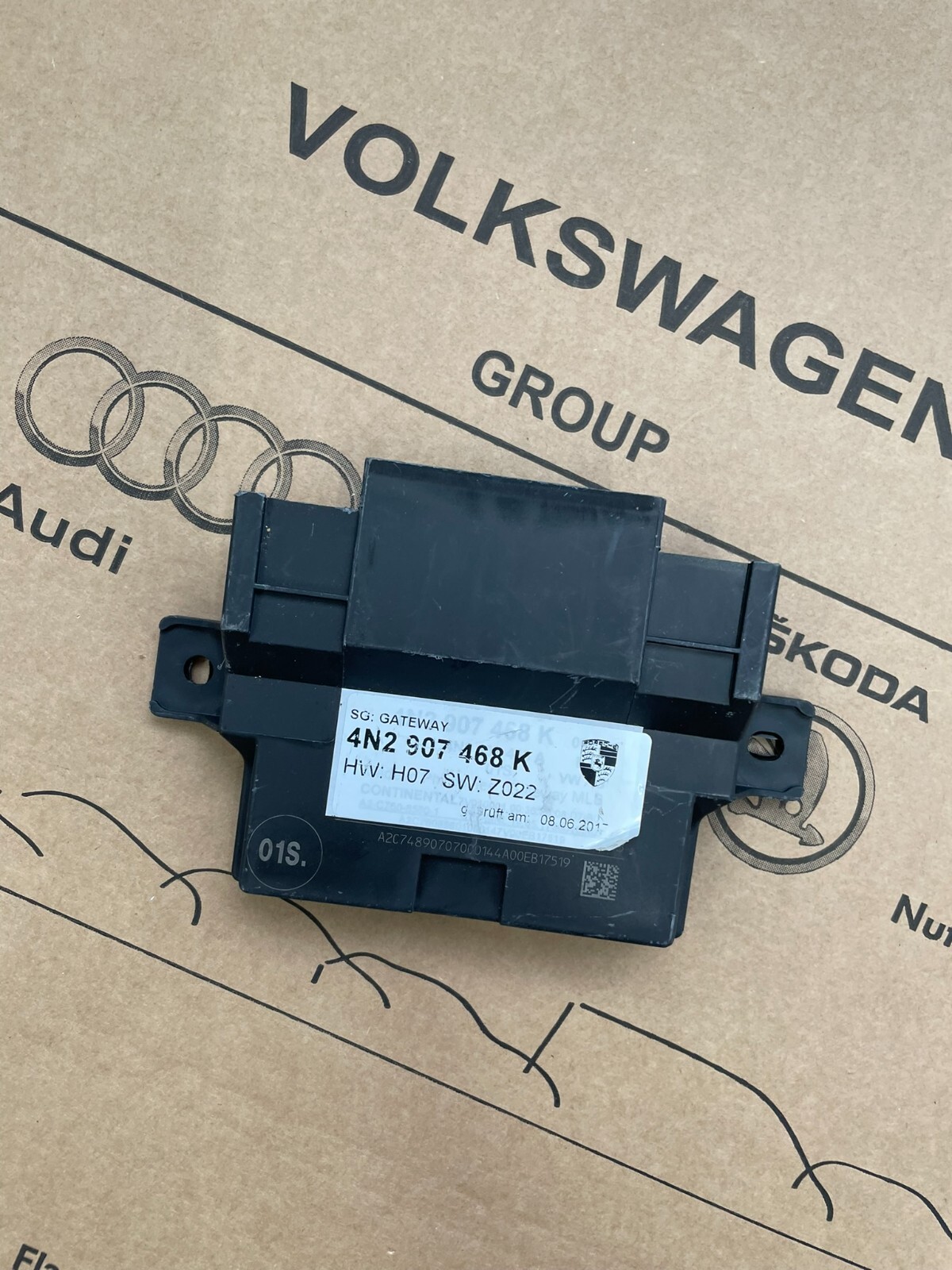 AUDI A6,A7,A8 VW.. DIAGNOSE-INTERFACE FÜR DATENBUS (GATEWAY) 4N2907468K ORIGINAL - Obrázek 8