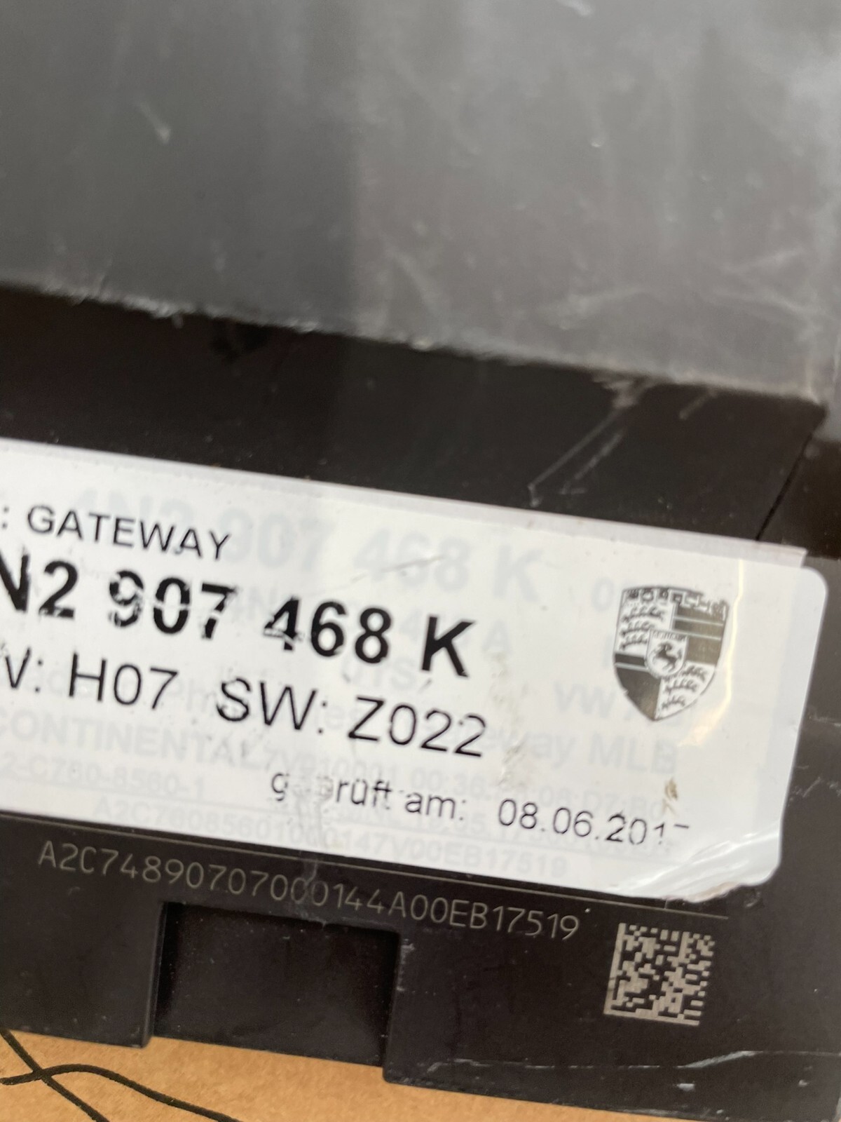 AUDI A6,A7,A8 VW.. DIAGNOSE-INTERFACE FÜR DATENBUS (GATEWAY) 4N2907468K ORIGINAL - Obrázek 10