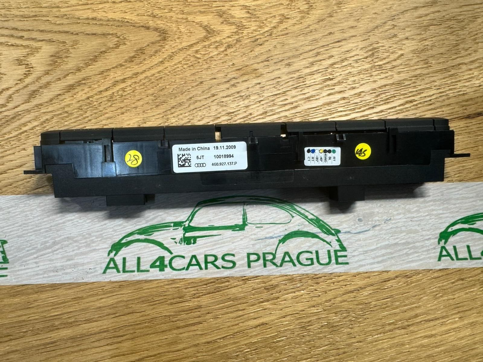 AUDI A7 MEHRFACHSCHALTER 4G0927137P MULTIPLE SWITCH 4G0 927 137 P - ORIG.TEIL!!! - Obrázek 3