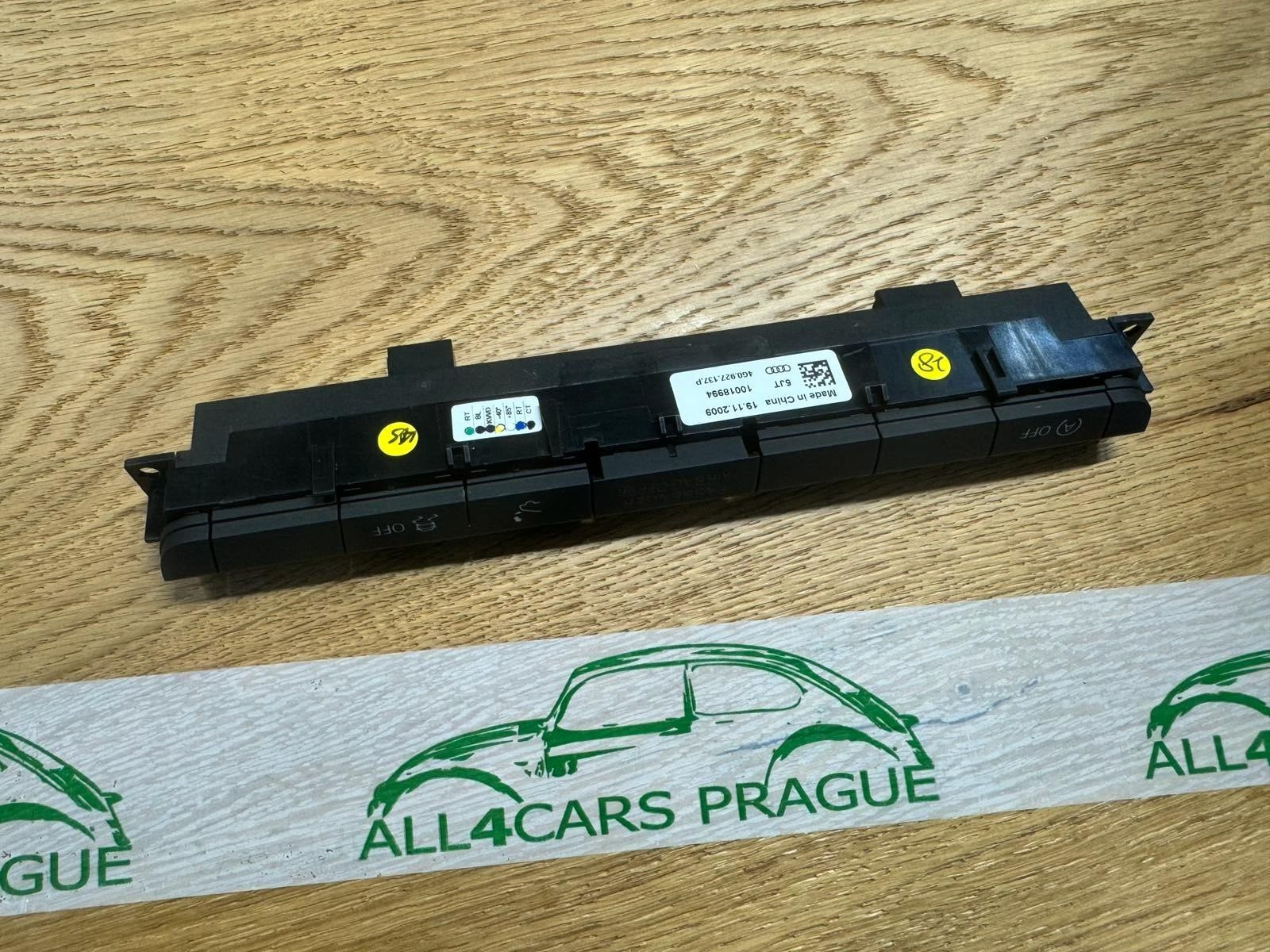 AUDI A7 MEHRFACHSCHALTER 4G0927137P MULTIPLE SWITCH 4G0 927 137 P - ORIG.TEIL!!! - Obrázek 6