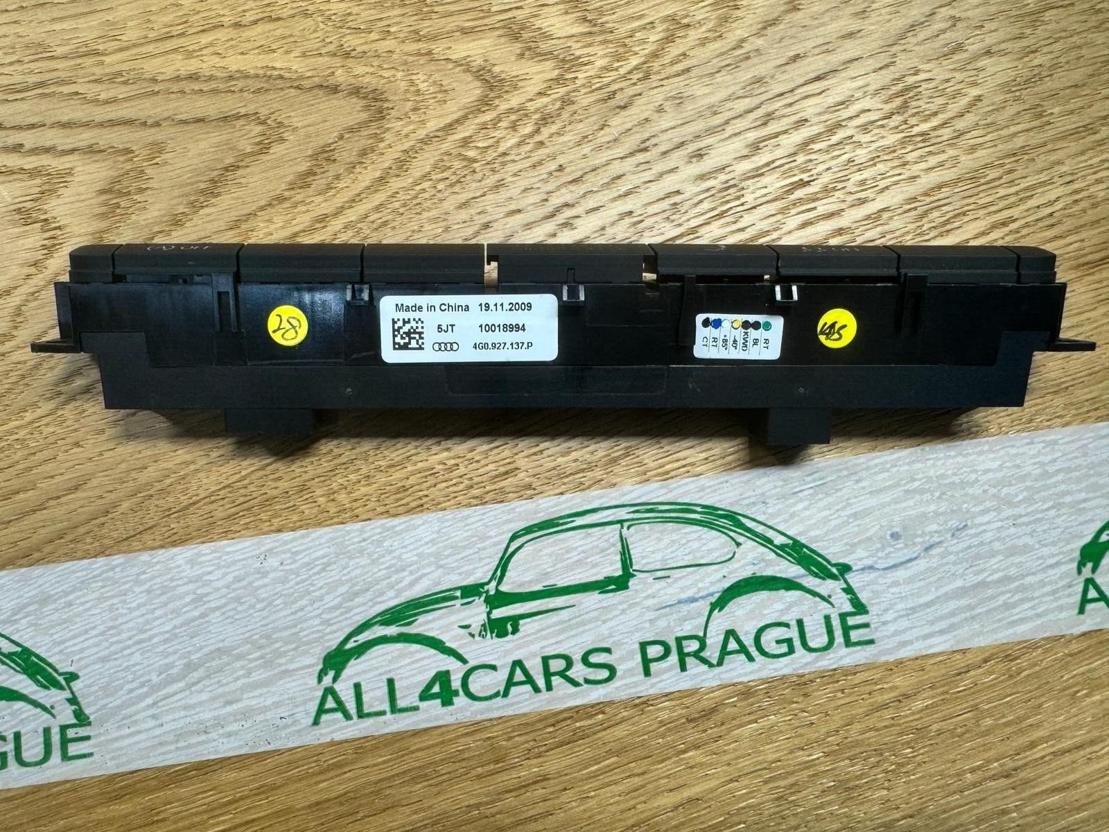 AUDI A7 MEHRFACHSCHALTER 4G0927137P MULTIPLE SWITCH 4G0 927 137 P - ORIG.TEIL!!! - Obrázek 9