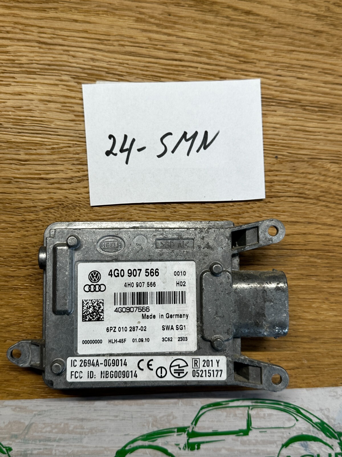 AUDI A7 STEUERGERÄT SPURWECHSELASISTENT LEFT 4G0907566-FAST NEU DEM VOM TEST CAR - Obrázek 11