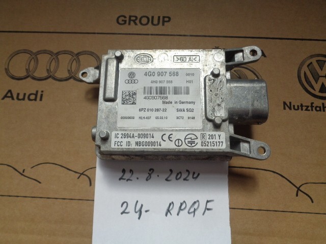 AUDI A7 STEUERGERÄT SPURWECHSELASSISTENT RECHTS 4G0907568 Fast NeuTeil Test Car - Obrázek 11