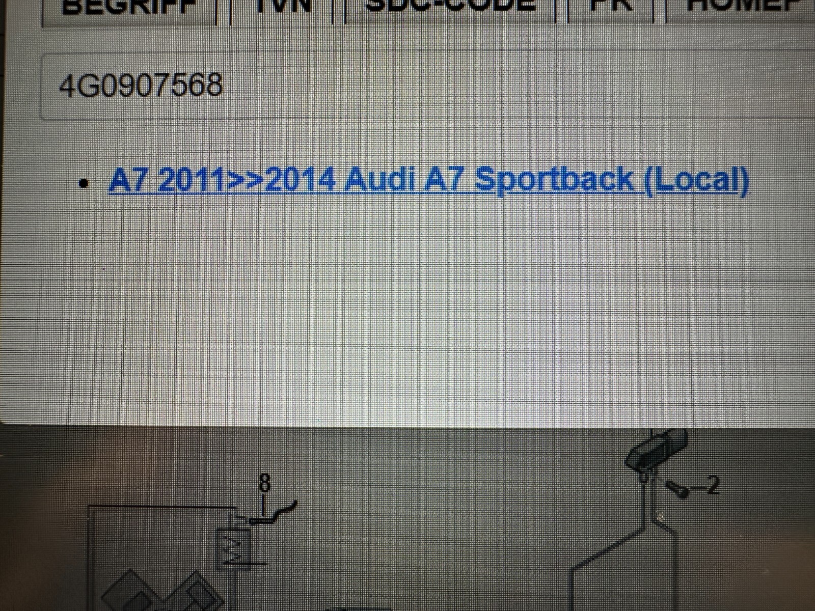 AUDI A7 STEUERGERÄT SPURWECHSELASSISTENT RECHTS 4G0907568 Fast NeuTeil Test Car - Obrázek 4