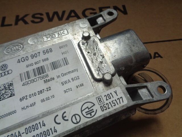 AUDI A7 STEUERGERÄT SPURWECHSELASSISTENT RECHTS 4G0907568 Fast NeuTeil Test Car - Obrázek 8