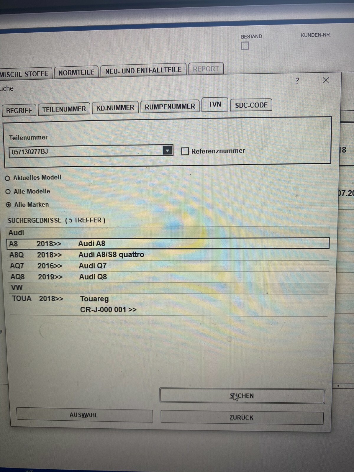 AUDI A8 Q7 Q8 TDI VW TOUAREG EINSPRITZDÜSE INJECTOR 057130277BJ ORIG. NEU!! - Obrázek 8