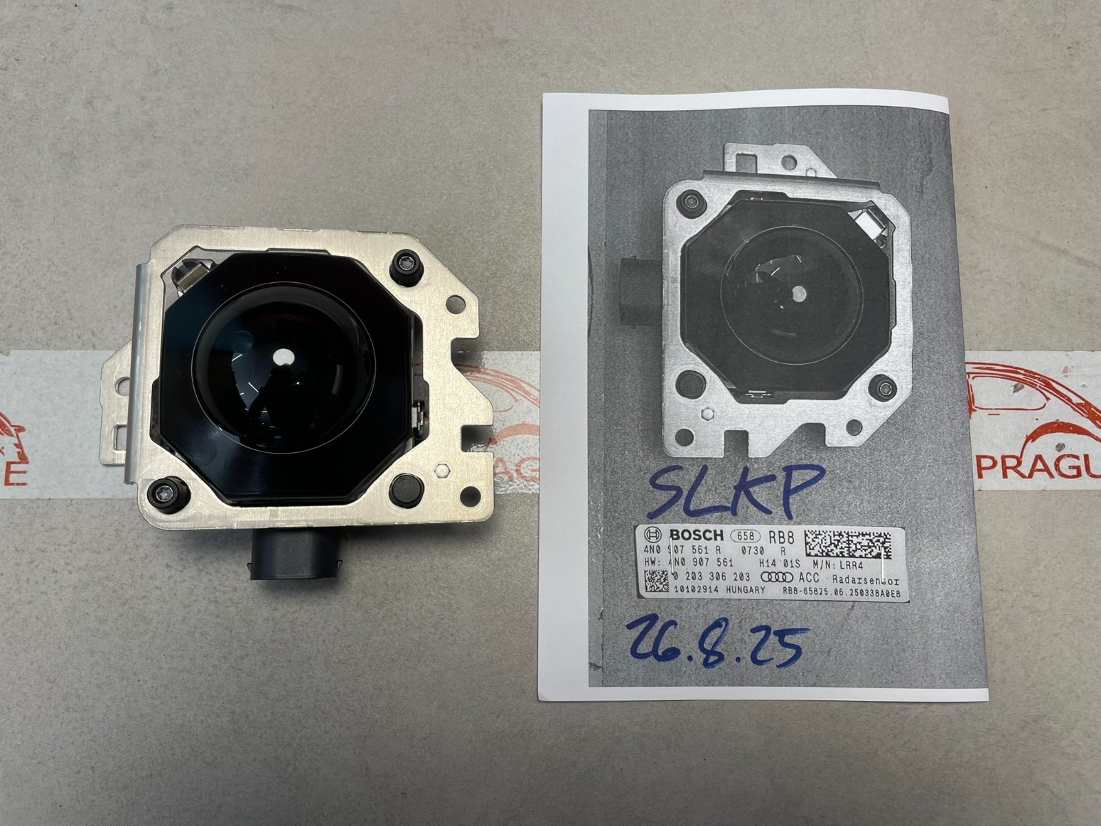 AUDI A8 / S8 4N ACC RADAR SENSOR DISTRONIC ABSTANDSREGELUNG 4N0907561R ORIG NEU - Obrázek 15