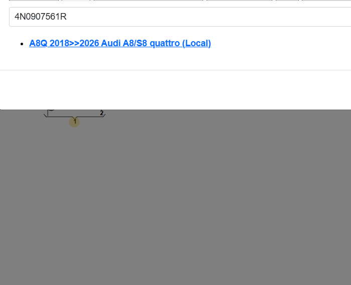 AUDI A8 / S8 4N ACC RADAR SENSOR DISTRONIC ABSTANDSREGELUNG 4N0907561R ORIG NEU - Obrázek 4