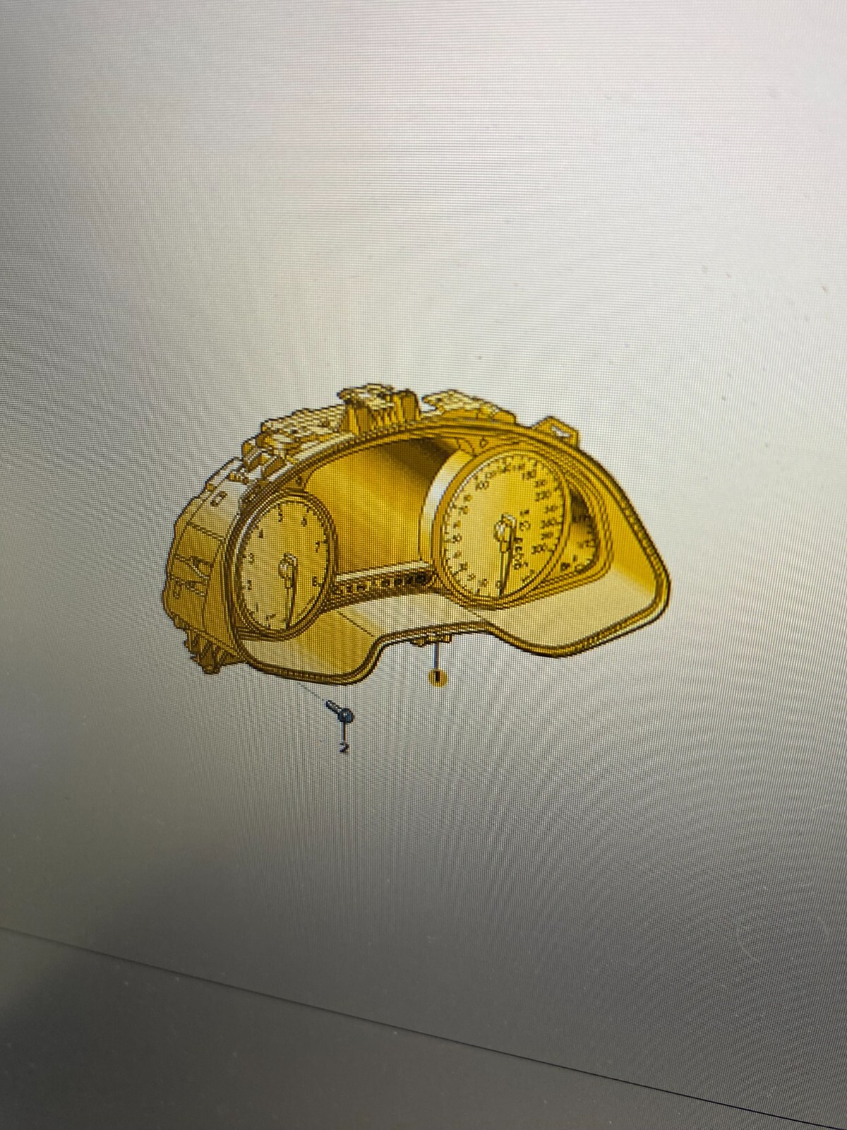 AUDI Q2 KOMBIINSTRUMENT MPH 81A920941C TACHO 21 MI. ONLY DEMONT FROM TEST CAR - Obrázek 12