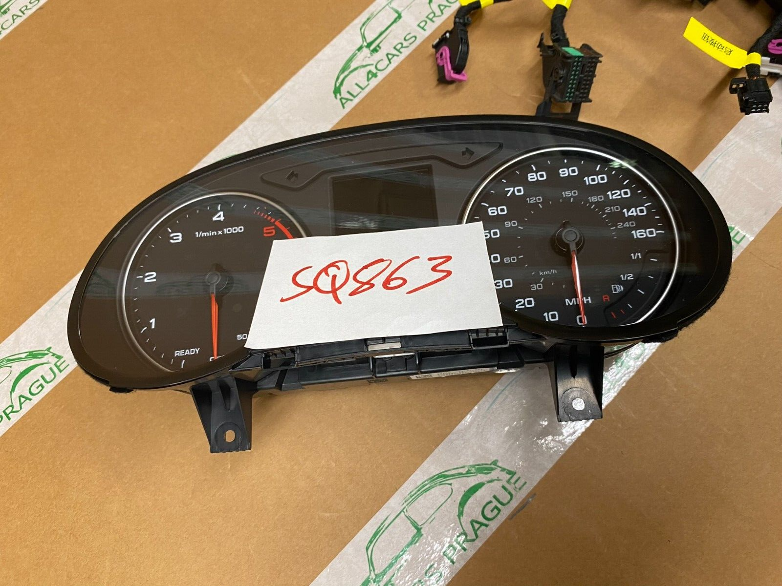 AUDI Q2 KOMBIINSTRUMENT MPH 81A920941C TACHO 21 MI. ONLY DEMONT FROM TEST CAR - Obrázek 10