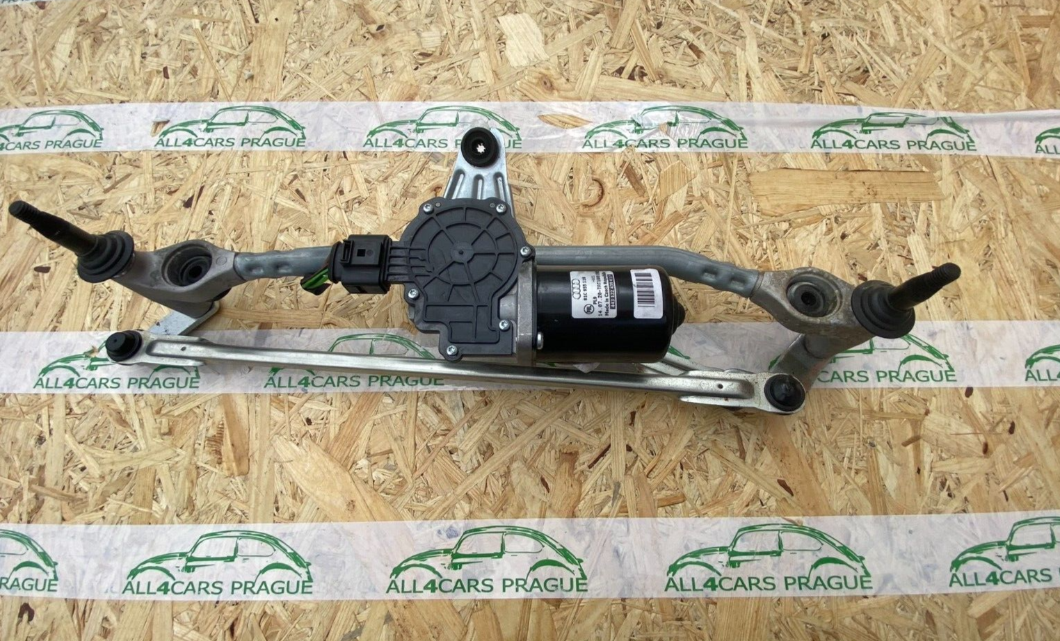 AUDI Q2 WISCHERMOTOR WISCHERGESTÄNGE SCHEIBENWISCHERSTANGE 81C 955 023 A ORIG - Obrázek 3