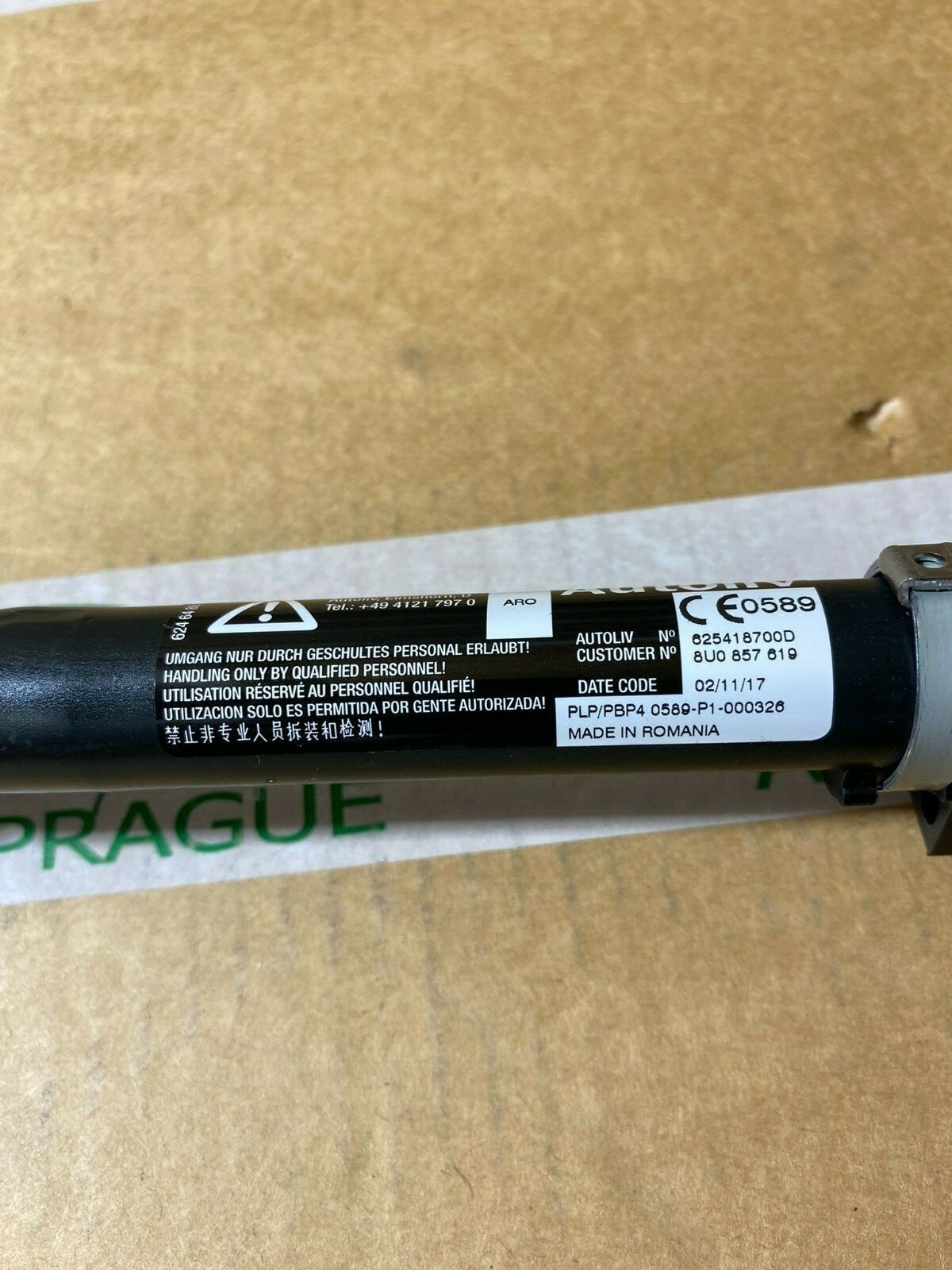 AUDI Q3/SPORTBACK 2012>>2018 GURTSTRAFFER LINKS 8U0857619 ORIG.NEU!!! - Obrázek 5