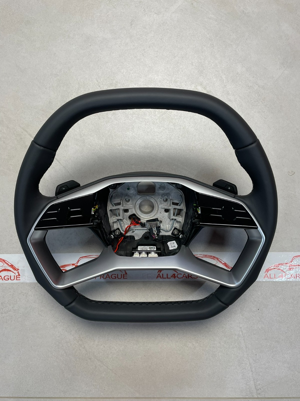 AUDI Q4 E-TRON LENKRAD BEHEIZT SPORT ABGEFLACHT 89A419091AP MIT ASSISTENTEN NEU - Obrázek 7