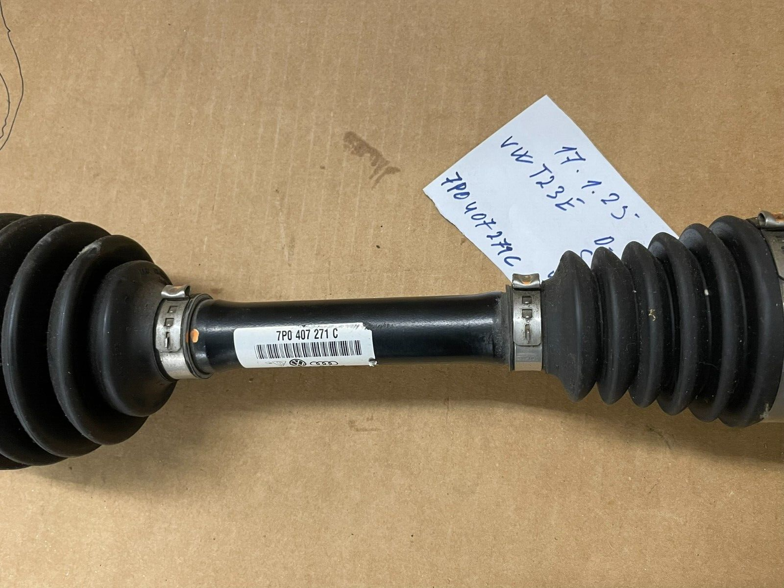 AUDI Q7 4L VW TOUAREG 7P GELENKWELLE 7P0407271C FAST NEU TEST WAGEN ORIG.VW TEIL - Obrázek 12