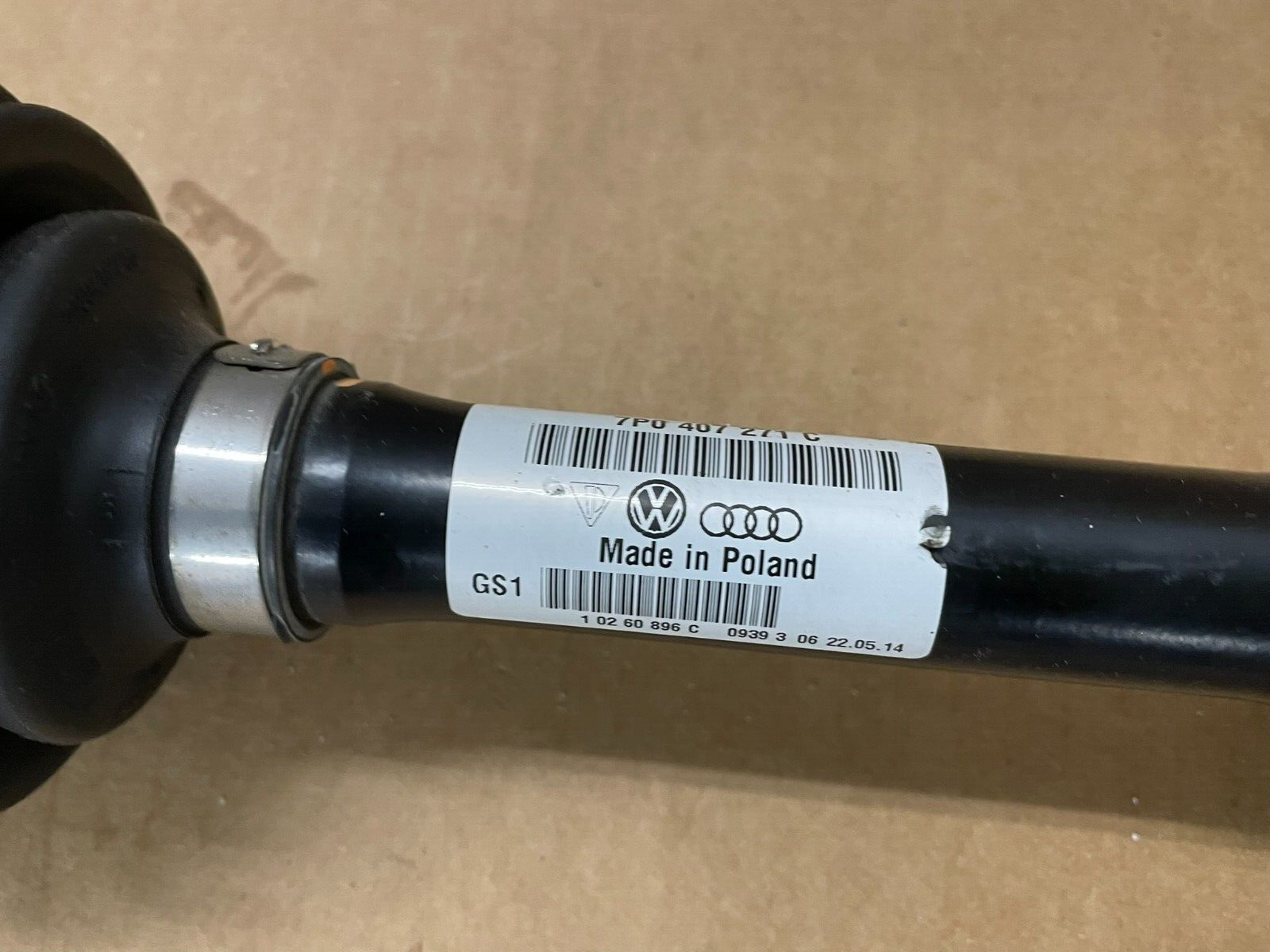 AUDI Q7 4L VW TOUAREG 7P GELENKWELLE 7P0407271C FAST NEU TEST WAGEN ORIG.VW TEIL - Obrázek 6