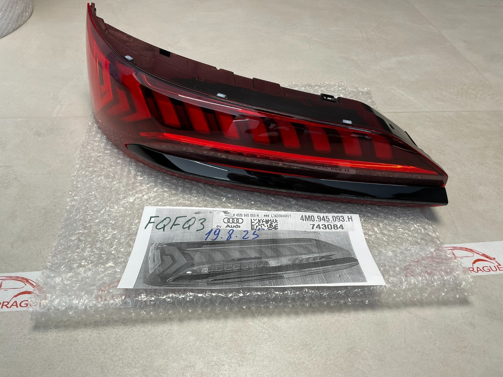 AUDI Q7 4M FACELIFT 2020-2025 RÜCKLEUCHTE LED LAMPE LINKS 4M0945093H ORIG.NEU ! - Obrázek 25