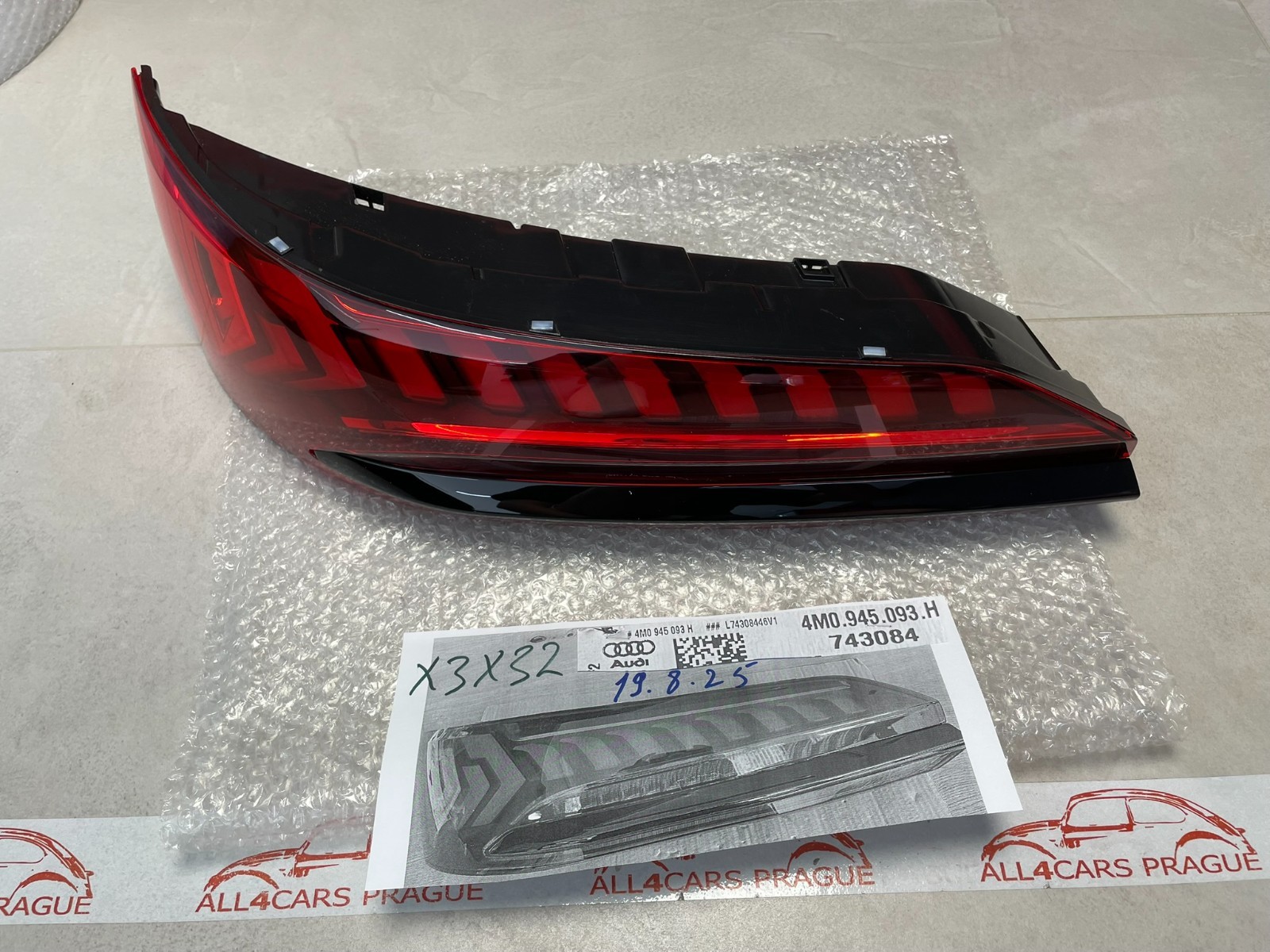 AUDI Q7 4M FACELIFT 2020-2025 RÜCKLEUCHTE LED LAMPE LINKS 4M0945093H ORIG.NEU ! - Obrázek 25