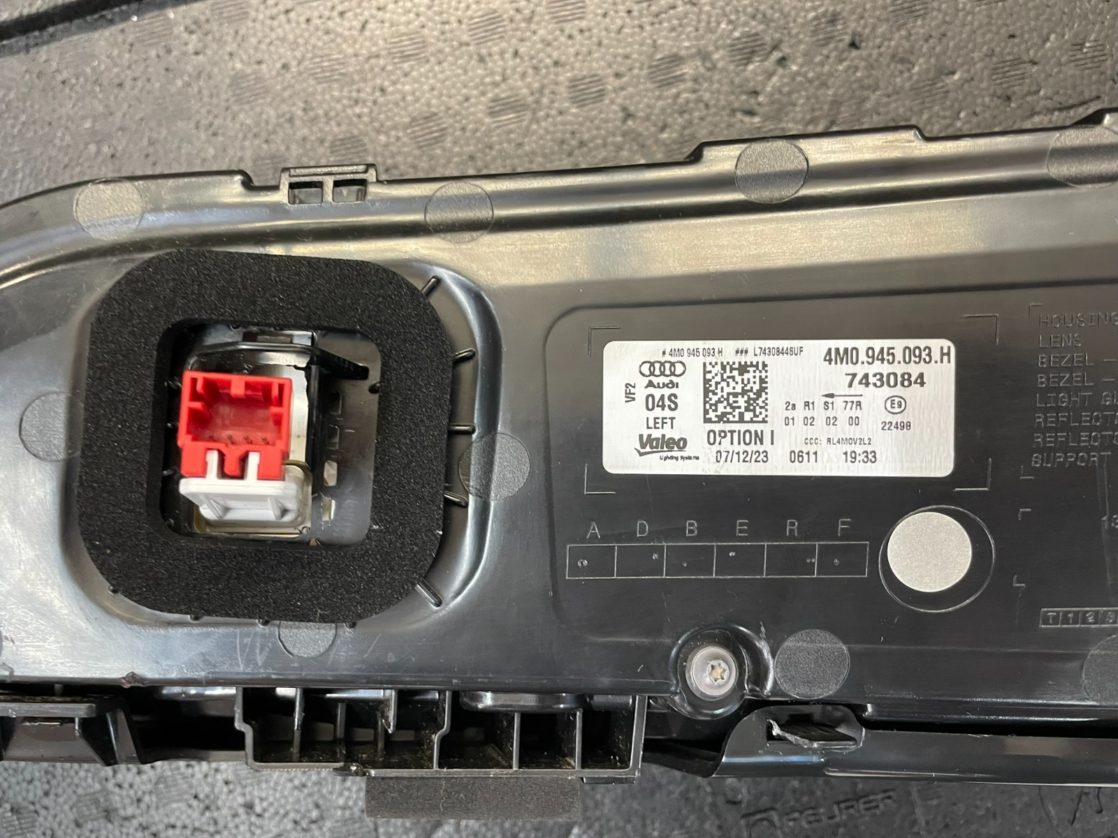 AUDI Q7 FACELIFT 4M 2020-2025 RÜCKLEUCHTE LINKS LED LAMPE 4M0945093H ORIG. NEU - Obrázek 4