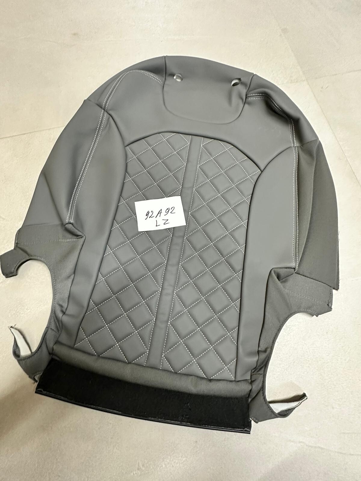 AUDI Q7 SQ7 BEZUG GRAU LEDER BEZUG HINTEN LINKS ORIGINAL AUDI TEIL VALCONA PLUS - Obrázek 13
