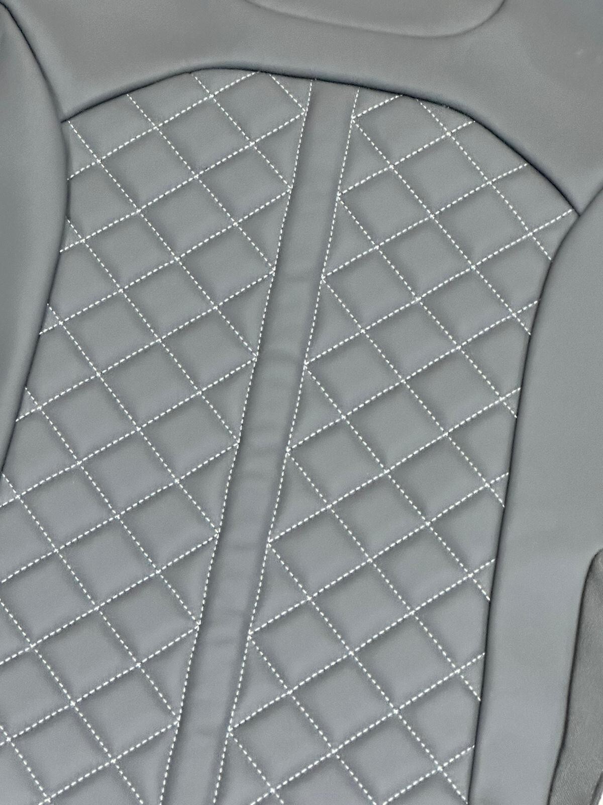 AUDI Q7 SQ7 BEZUG GRAU LEDER BEZUG HINTEN LINKS ORIGINAL AUDI TEIL VALCONA PLUS - Obrázek 5