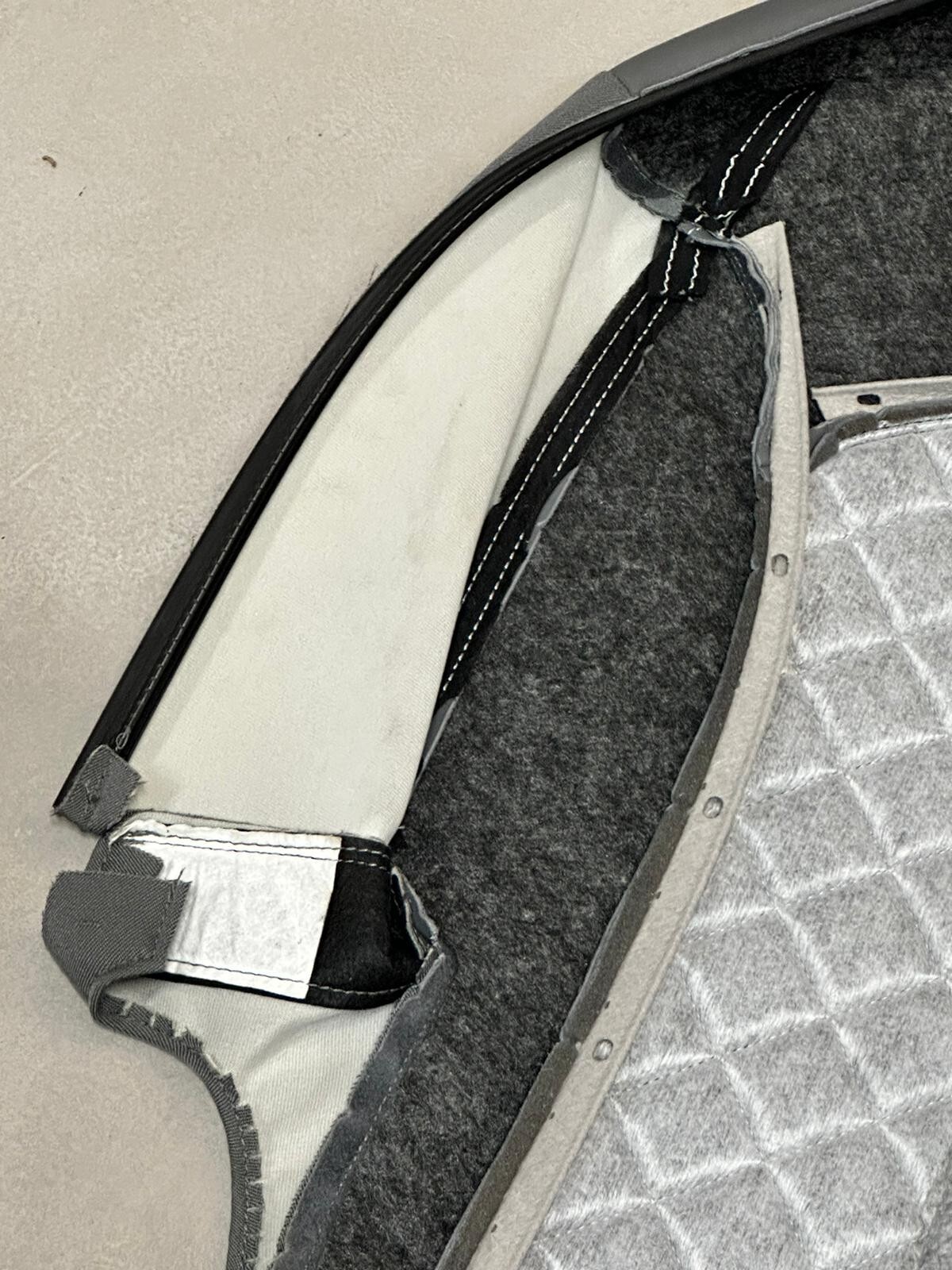 AUDI Q7 SQ7 BEZUG GRAU LEDER BEZUG HINTEN LINKS ORIGINAL AUDI TEIL VALCONA PLUS - Obrázek 6