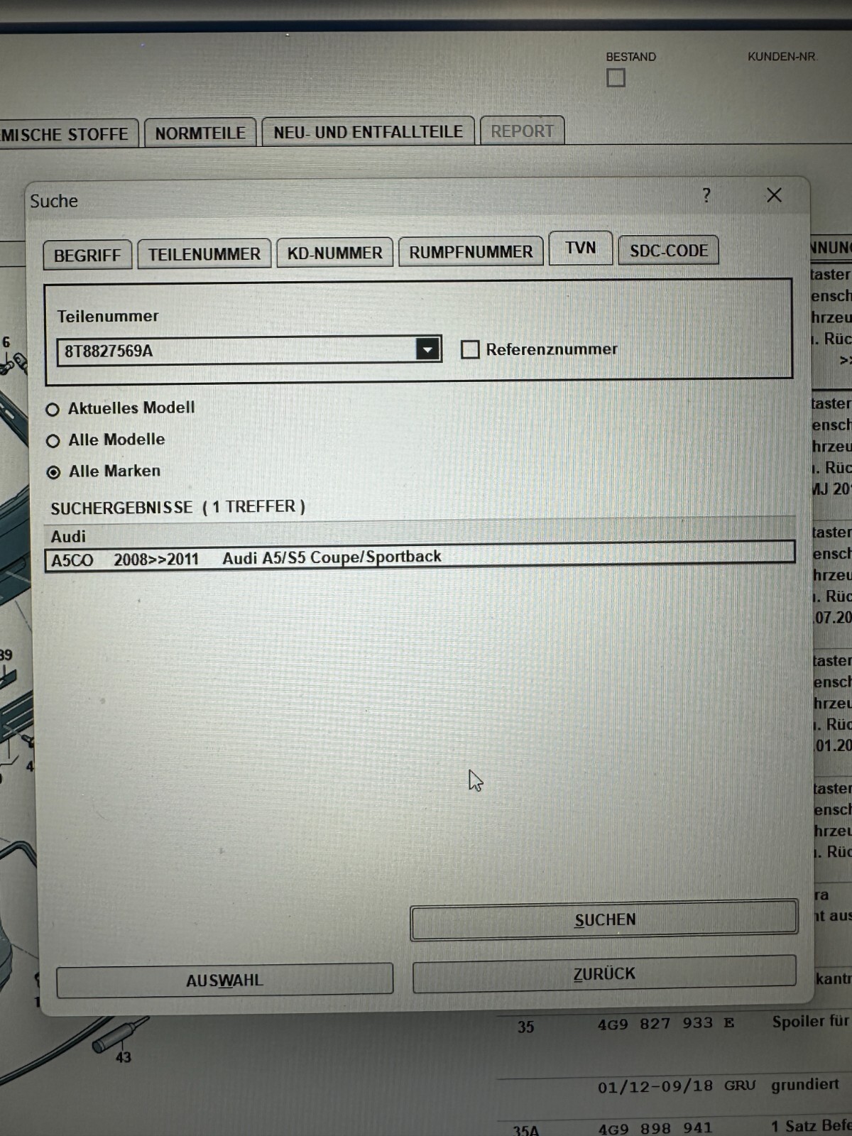 AUDI RÜCKFAHRKAMERA REAR VIEW CAMERA 5N0827566AA 8T8827569A Fast Neu Demont test - Obrázek 22