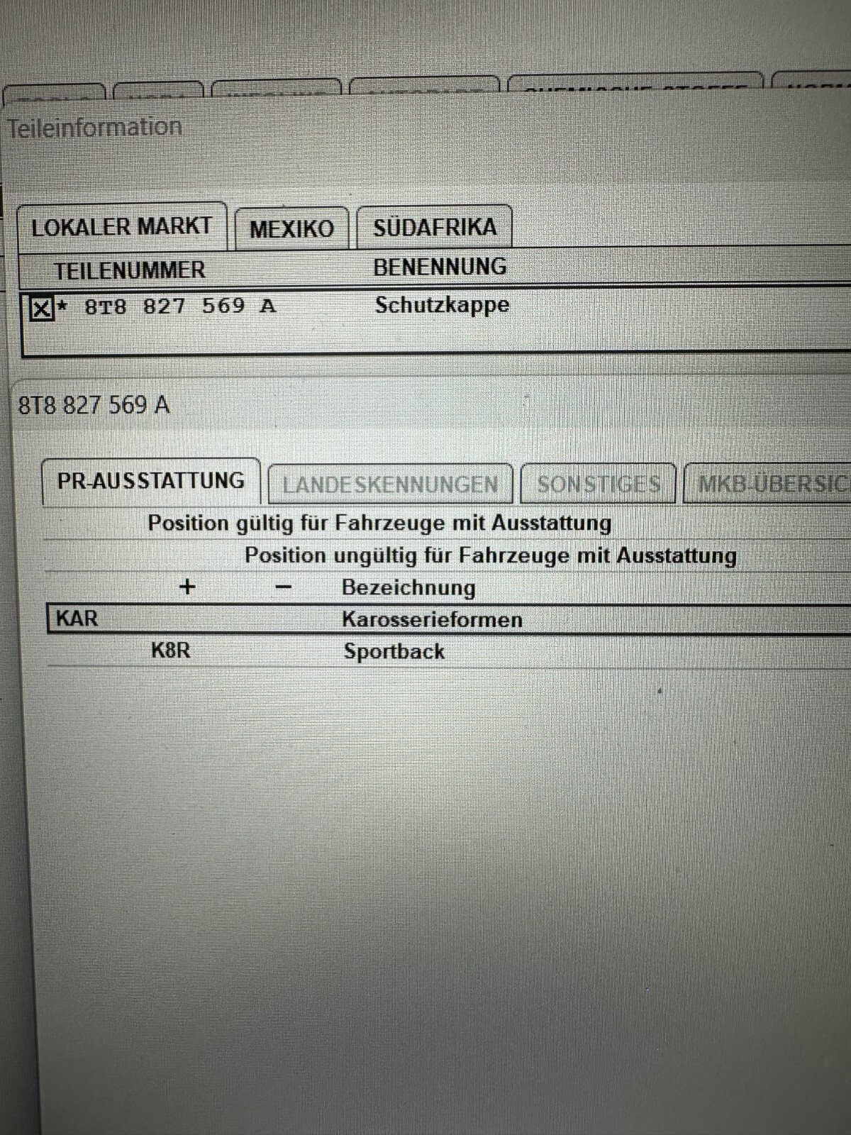 AUDI RÜCKFAHRKAMERA REAR VIEW CAMERA 5N0827566AA 8T8827569A Fast Neu Demont test - Obrázek 25
