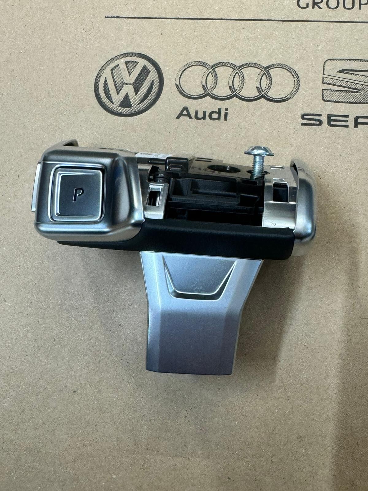 AUDI SCHALTKNAUF GRIFF GRAU LEDER 4K1713139D 4K1713140E AUTOMATIK GETRIEBE NEU - Obrázek 11