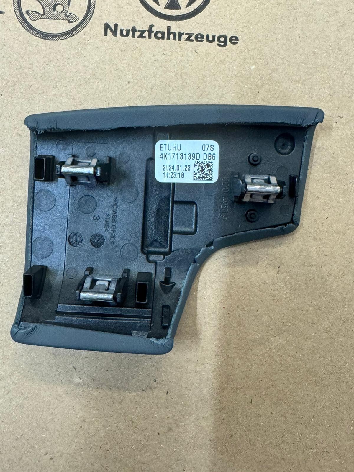 AUDI SCHALTKNAUF GRIFF GRAU LEDER 4K1713139D 4K1713140E AUTOMATIK GETRIEBE NEU - Obrázek 12
