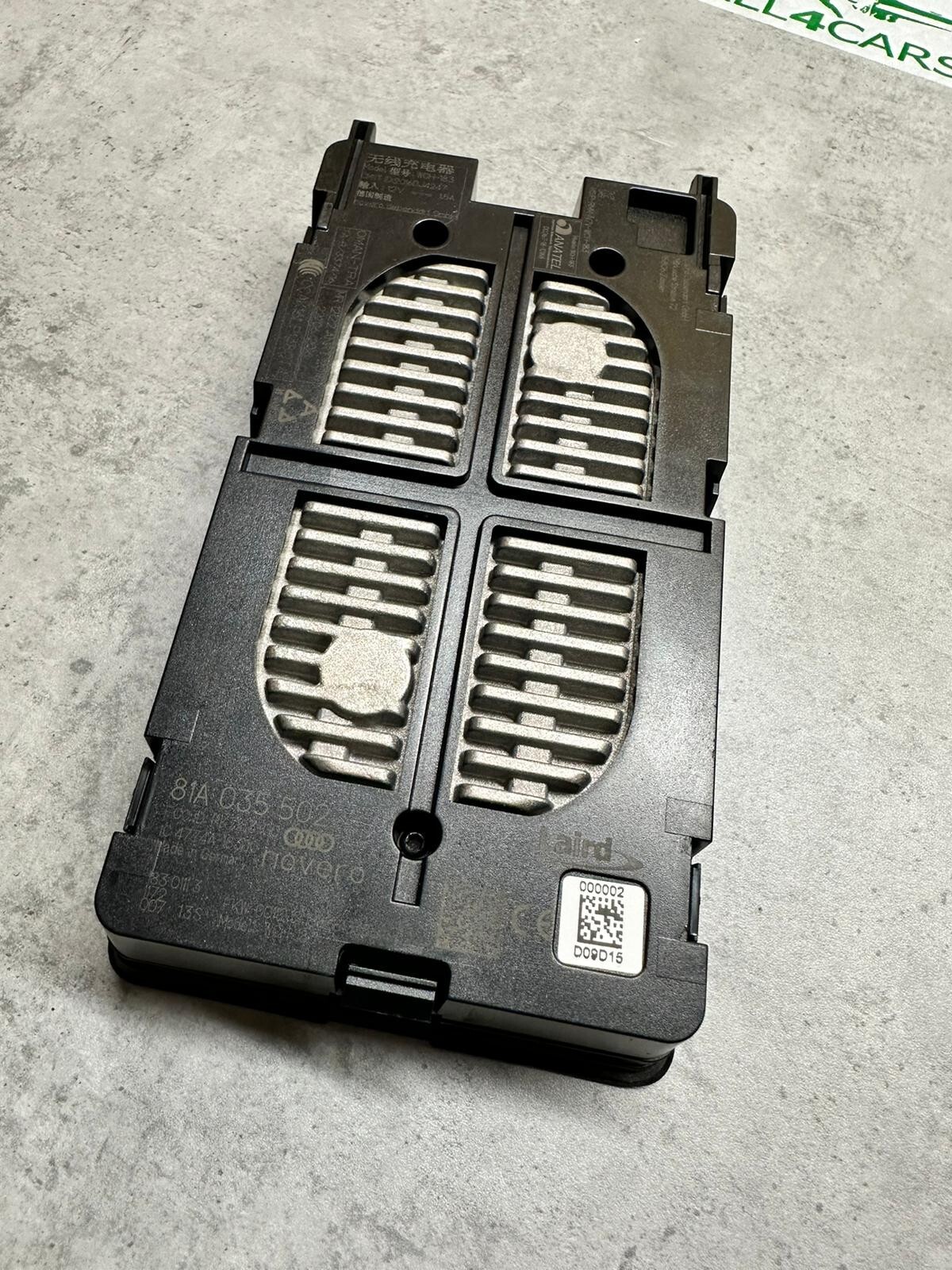 AUDI SEAT KOPPELANTENNE KOMFORT TELEFONIE INDUKTIV QI LADEN 81A035502 ORIGINAL - Obrázek 4