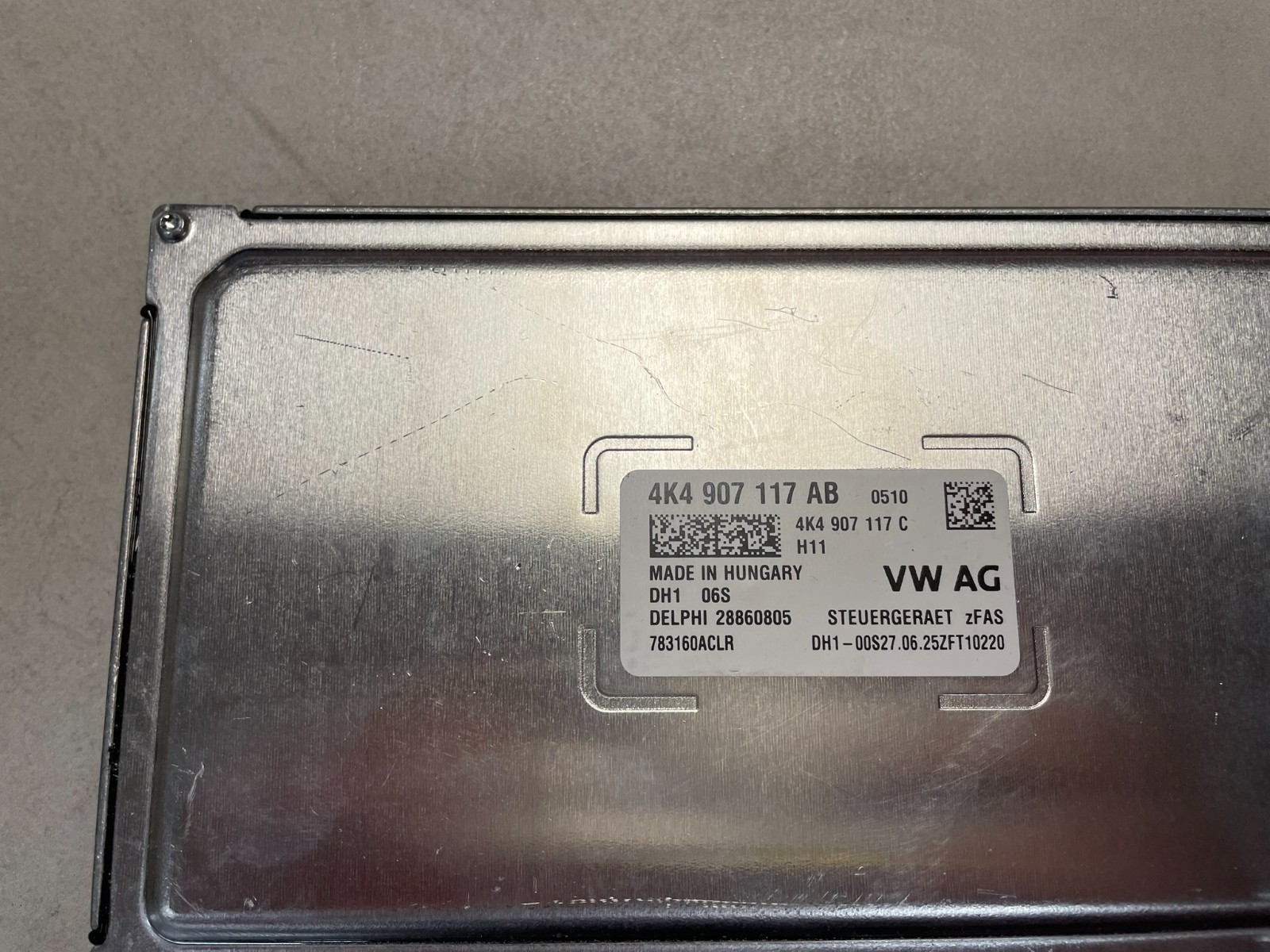 AUDI STEUERGERÄT ASSISTENZSYSTEME STEUERGERÄT FÜR KAMERAS 360°, 4K4907117AB NEU - Obrázek 14