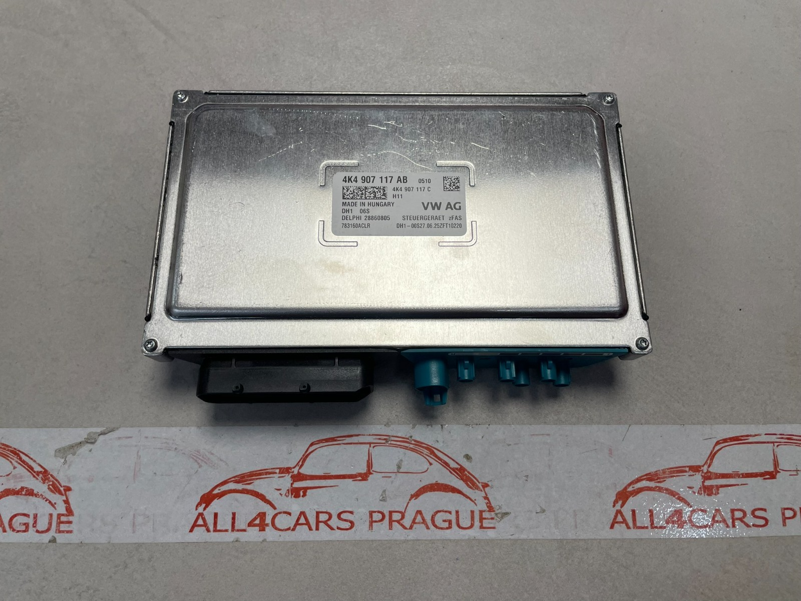 AUDI STEUERGERÄT ASSISTENZSYSTEME STEUERGERÄT FÜR KAMERAS 360°, 4K4907117AB NEU - Obrázek 9