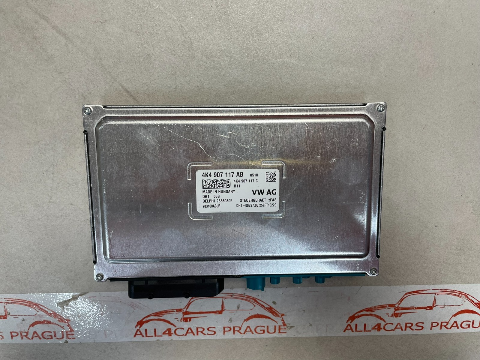 AUDI STEUERGERÄT ASSISTENZSYSTEME STEUERGERÄT FÜR KAMERAS 360°, 4K4907117AB NEU - Obrázek 10