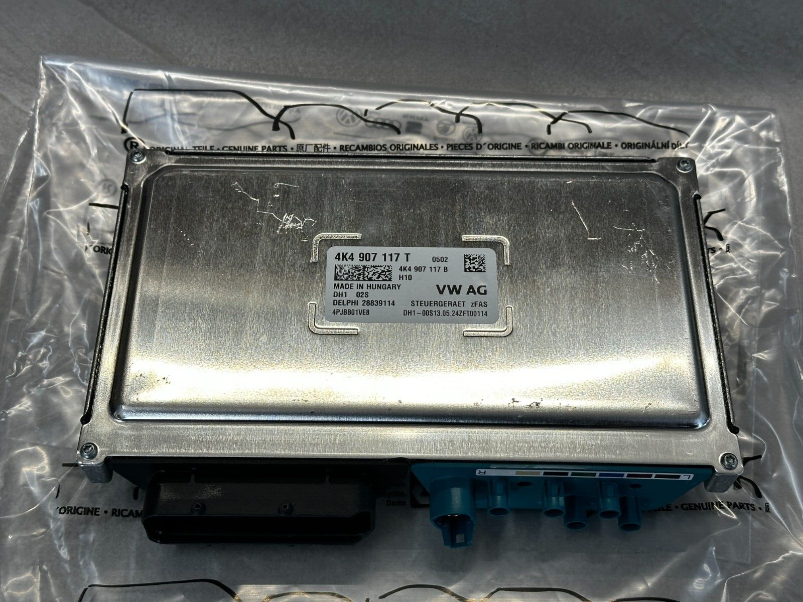 AUDI STEUERGERÄT MODUL FÜR FAHRERASSISTENT STEUERGERÄT FÜR KAMERA 4K4907117T NEU - Obrázek 11