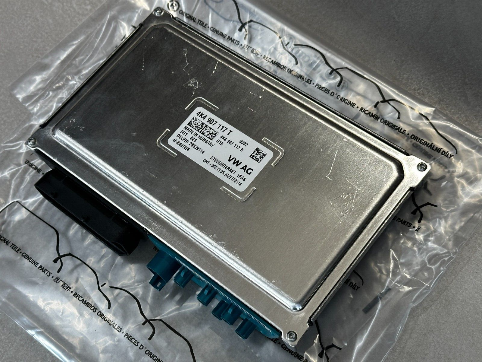 AUDI STEUERGERÄT MODUL FÜR FAHRERASSISTENT STEUERGERÄT FÜR KAMERA 4K4907117T NEU - Obrázek 14