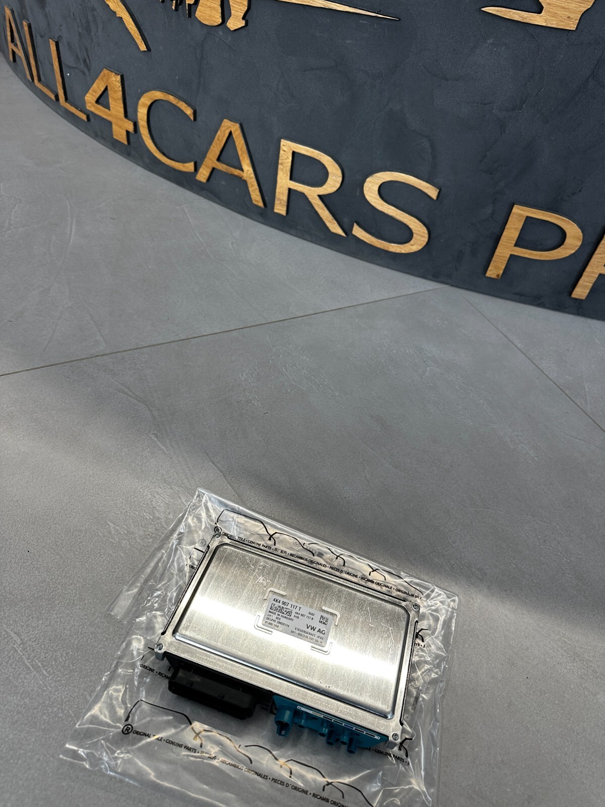 AUDI STEUERGERÄT MODUL FÜR FAHRERASSISTENT STEUERGERÄT FÜR KAMERA 4K4907117T NEU - Obrázek 3