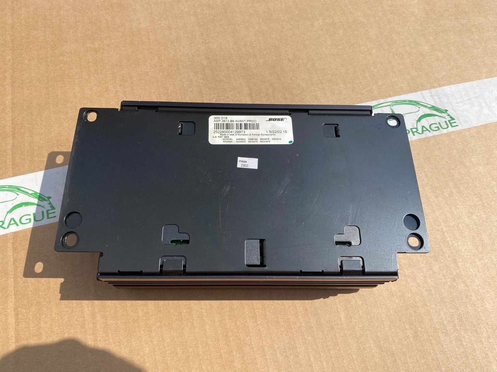 AUDI TT BOSE VERSTÄRKER 355019 AVANT ENDSTUFE AMP 3512 DEMONT VOM TEST CAR - Obrázek 13