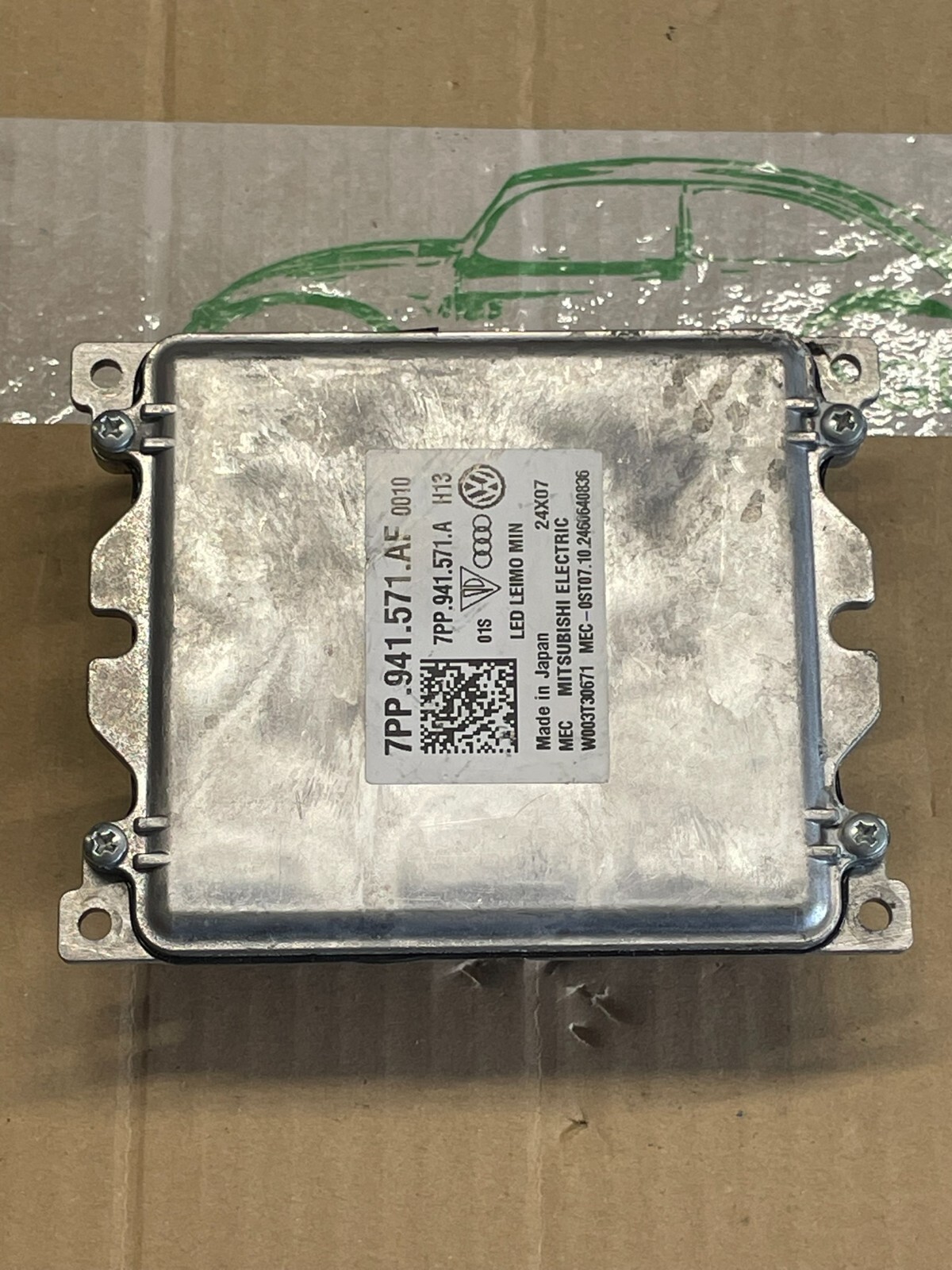 AUDI VW ŠKODA SCHEINWERFER STEUERGERÄT LED 7PP941571AF DEMONT VOM TEST WAGEN ORG - Obrázek 3