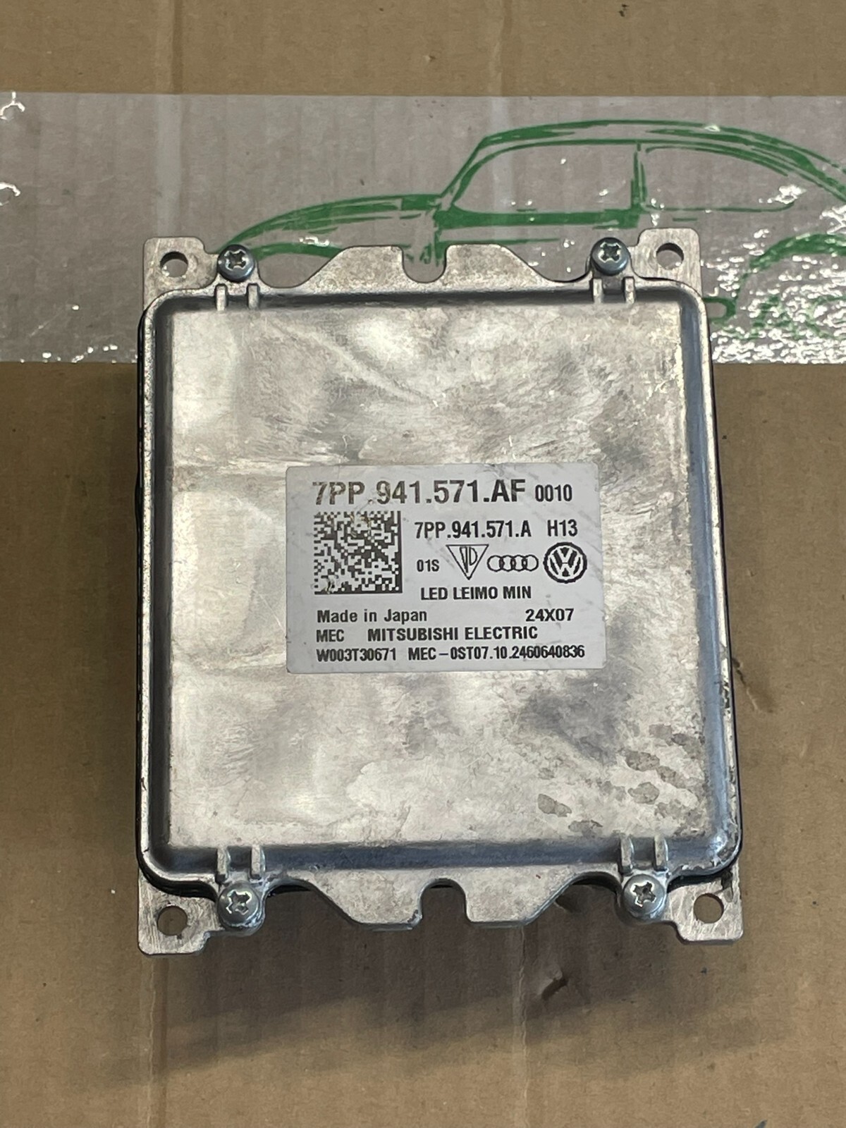 AUDI VW ŠKODA SCHEINWERFER STEUERGERÄT LED 7PP941571AF DEMONT VOM TEST WAGEN ORG - Obrázek 6