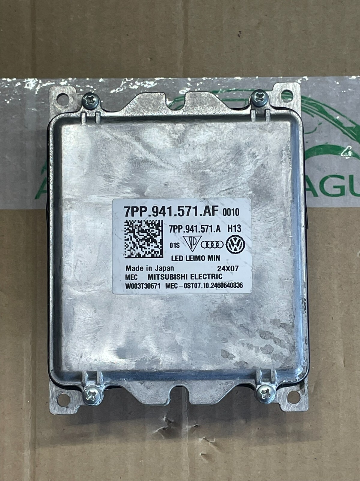 AUDI VW ŠKODA SCHEINWERFER STEUERGERÄT LED 7PP941571AF DEMONT VOM TEST WAGEN ORG