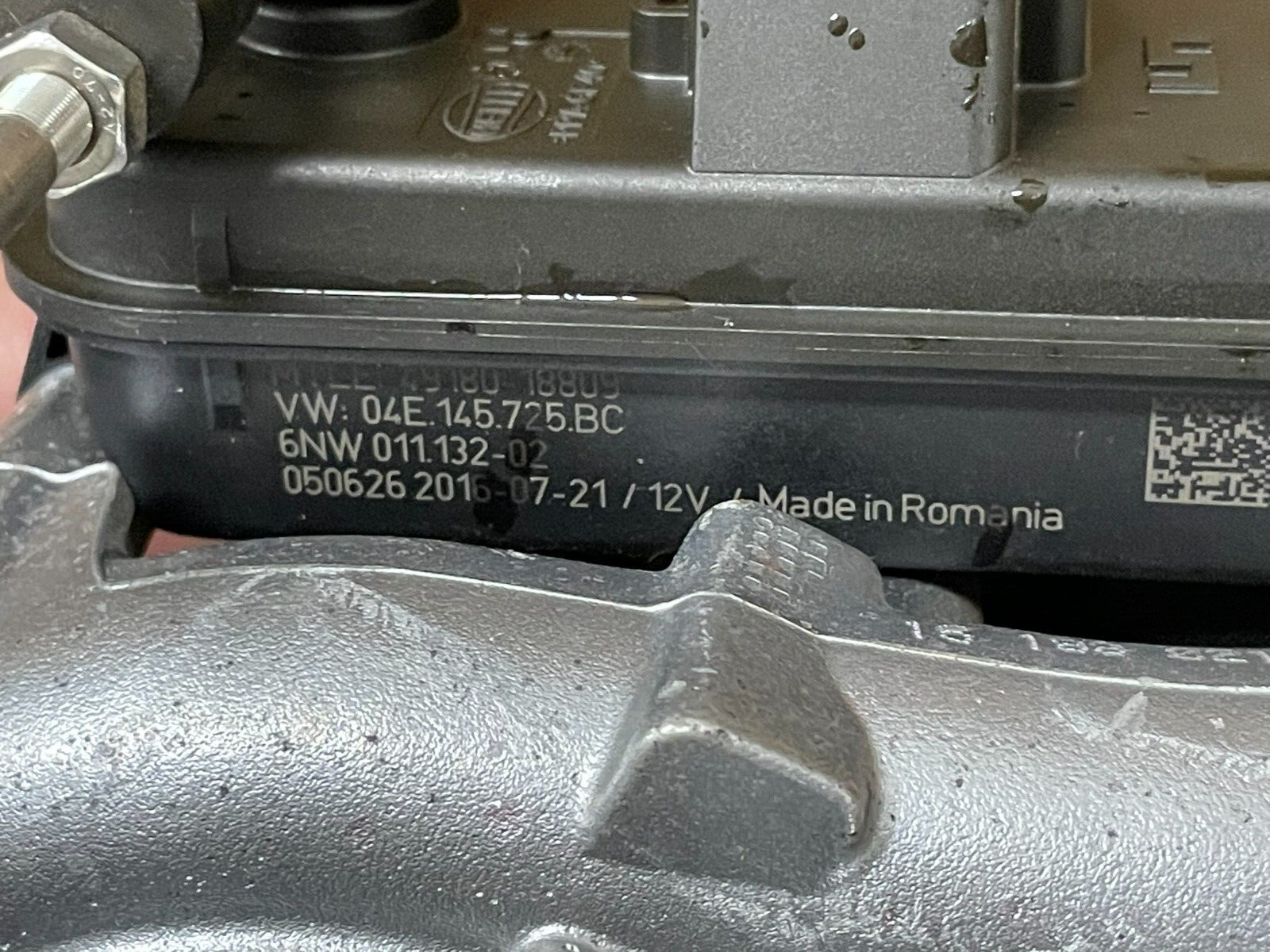 AUDI VW SKODA SEAT 1.4 TSI TURBOLADER CZDA 04E145721P = 04E145722G = 04E145873N - Obrázek 4