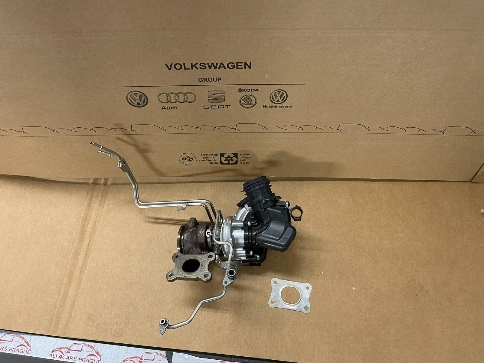 AUDI VW SKODA SEAT 1.4 TSI TURBOLADER CZDA 04E145721P = 04E145722G = 04E145873N - Obrázek 10